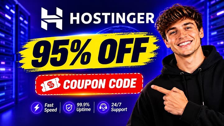 Hostinger Coupon Code 2026: Save More + Hostinger Horizons Review & Pricing